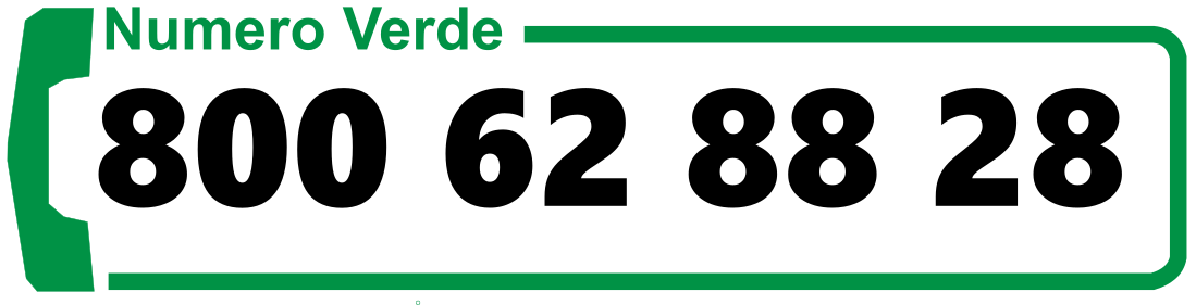 Immagine numero verde per il servizio clienti
